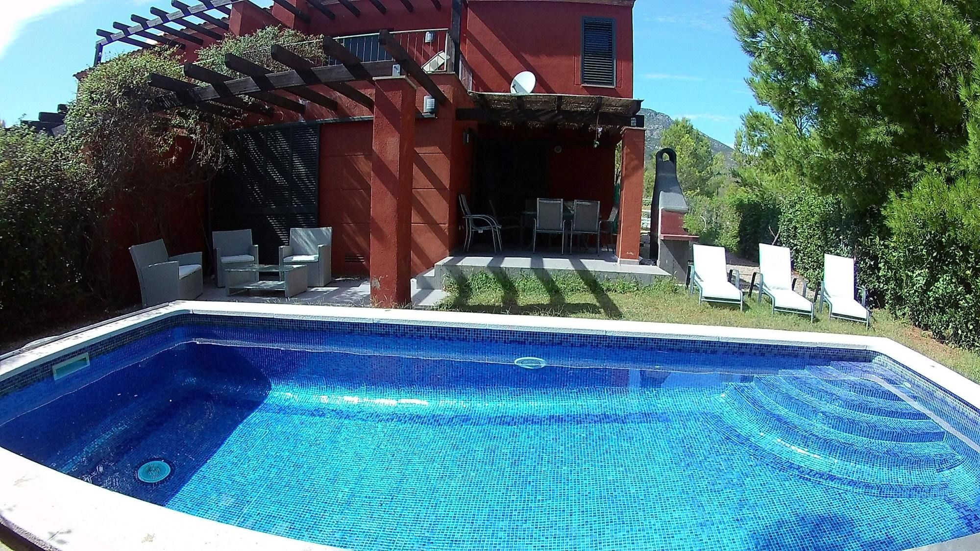 Villa With 4 Rooms In Miami Platja, With Wonderful Sea View, Private P Miami Playa Exterior photo